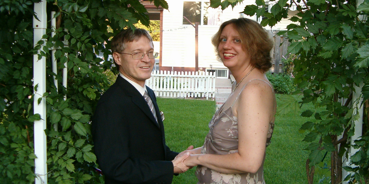 Jim Hartley and Karen Valovich, BA ’86